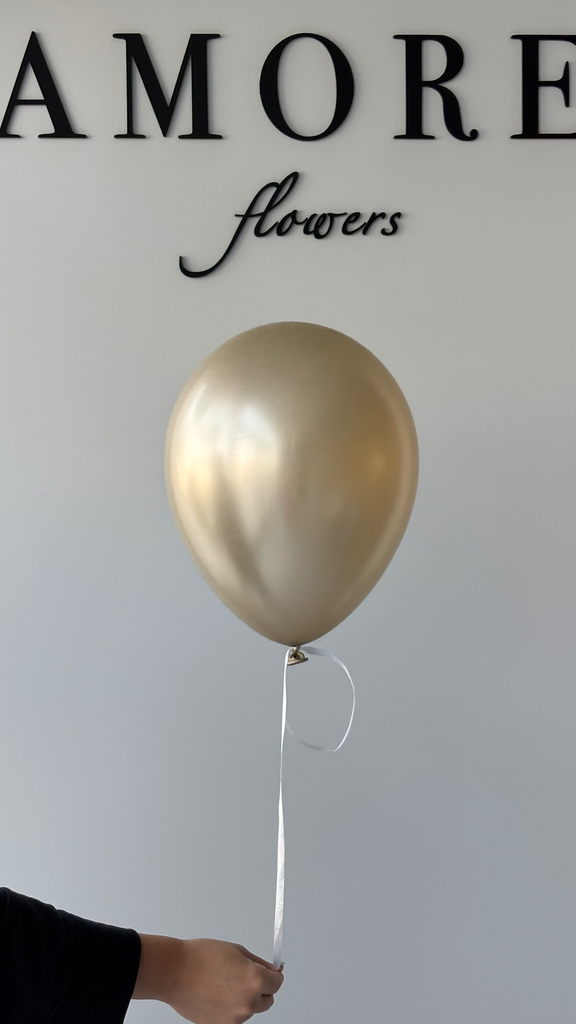 Latex Balloon - Silk Gold