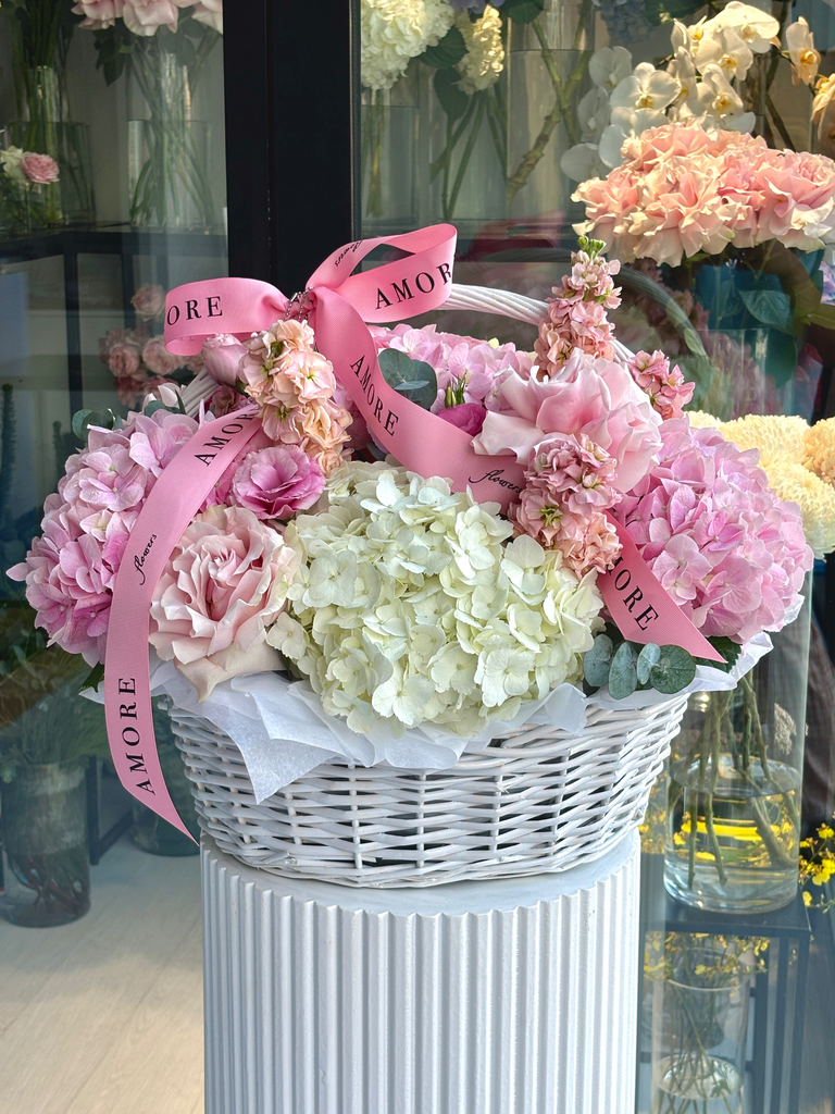 Pink Present Basket