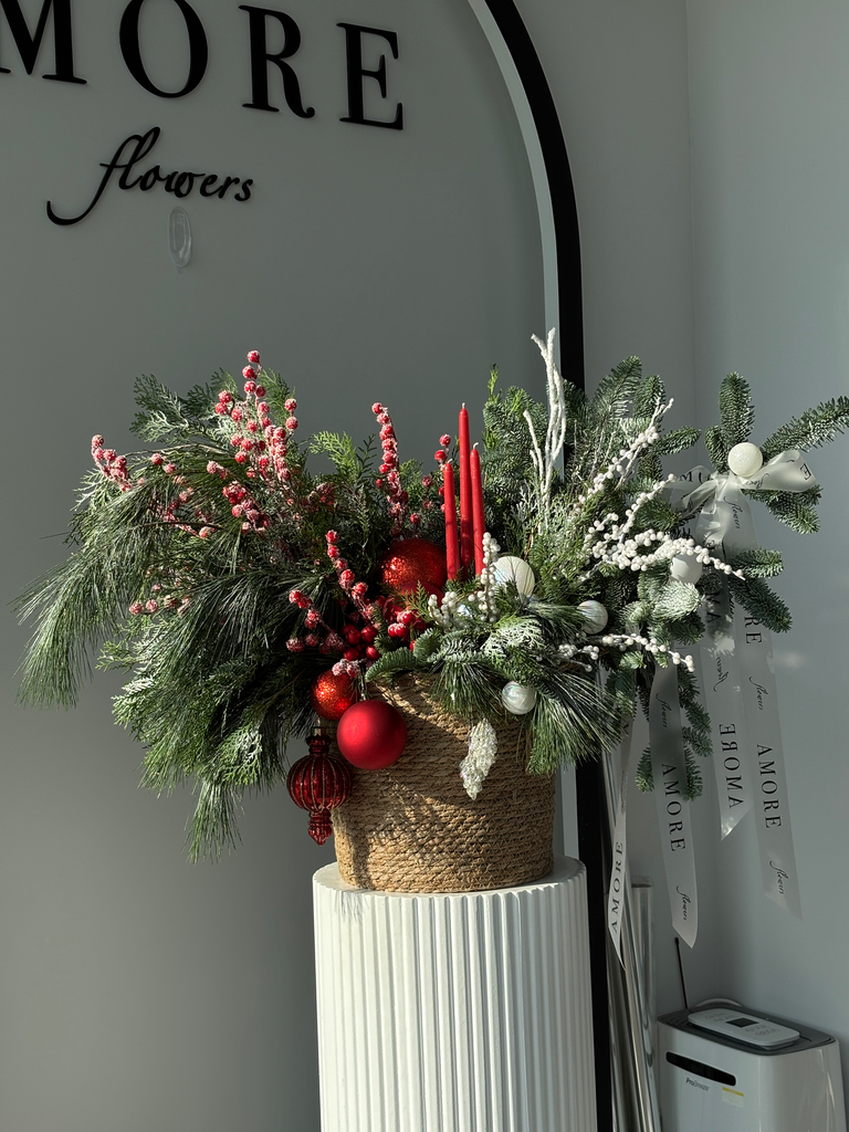 Red/White Christmas Present