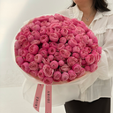 51 Silva Pink Mono Bouquet