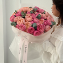 25 Mixed Spray Peony Roses