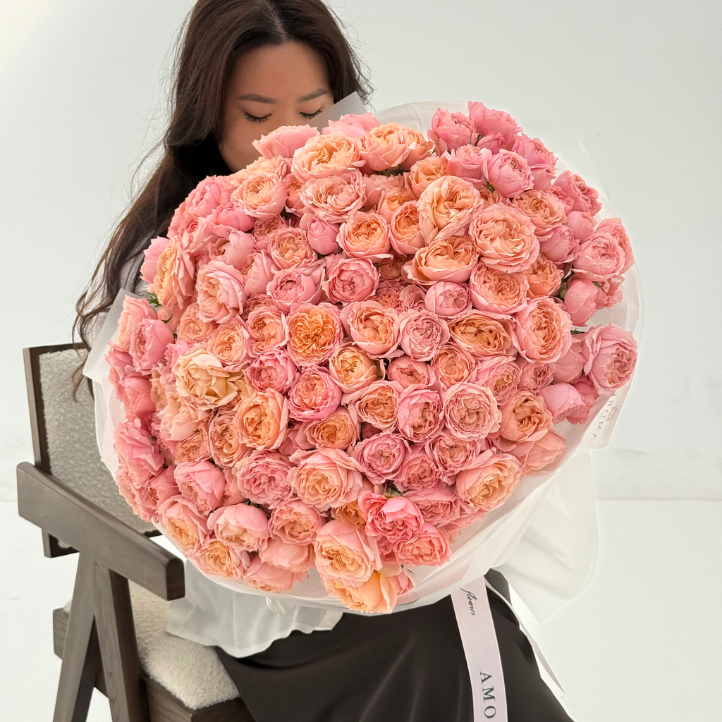 51 Spray Peony Roses Julietta