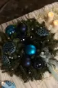 "Midnight Frost" Wreath (Small)