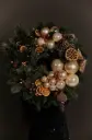 "Frosted Champagne" Wreath (large)