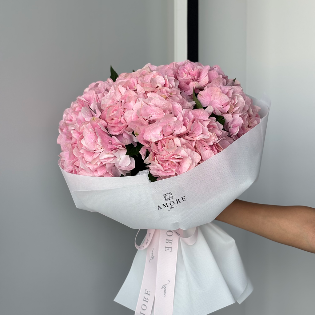 7 Hydrangea Pink